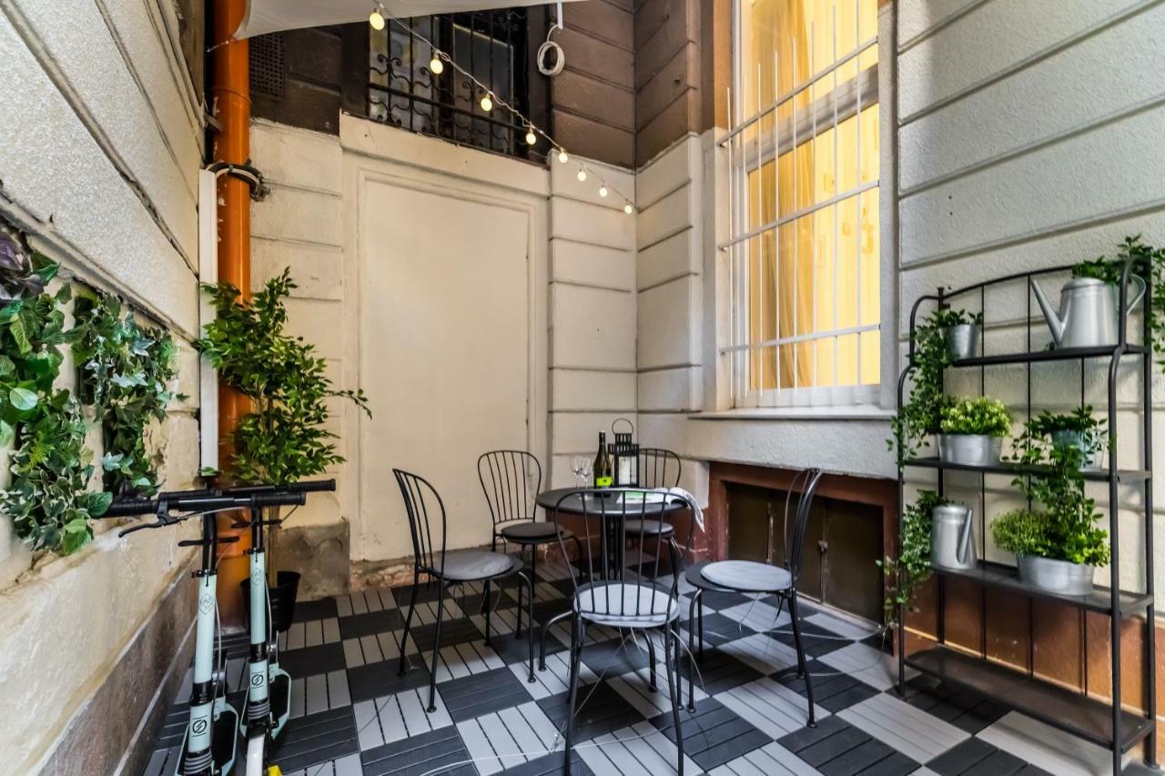 בודפשט Bpr Vintage Garden Apartment With Terrace & Sauna מראה חיצוני תמונה